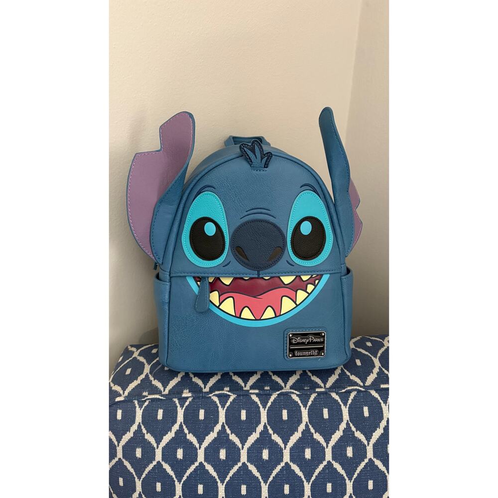 Disney Parks Stitch Loungefly Mini Backpack